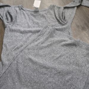 Gray Women's Sweater Dress